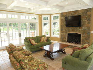 Family Room and Fireplace Addition Northern Virginia